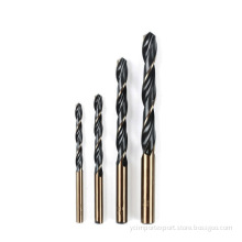 High Speed Steel HSS4341 Black And Yellow Two Color Twist Drill